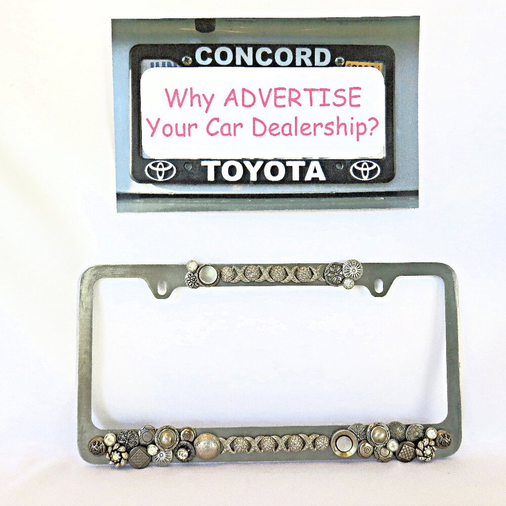 Embellished License Plate Frame Car Accessories........726